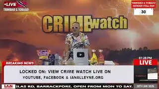 RE-BROADCAST- FRIDAY 30TH JANUARY 2026 - CRIME WATCH LIVE