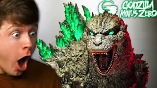 Reacting to the NEW GODZILLA MINUS ZERO DESIGN!? (Release Date)