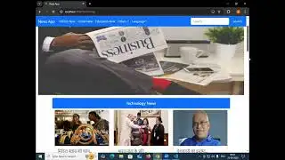 reactjs : News Website Using React JS | React JS Project | NewsAPI #reactjs #webdevelopment