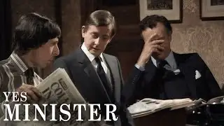 Reading Some Bad News | Yes, Minister | BBC Comedy Greats