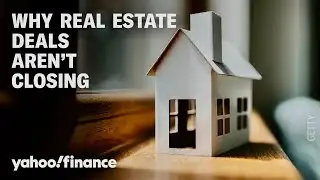 Real estate deals are falling through at record numbers. Here