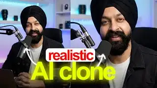 Realistic AI CLONE 😱 AI Avatar ✅ How to create AI Avatar video #ai