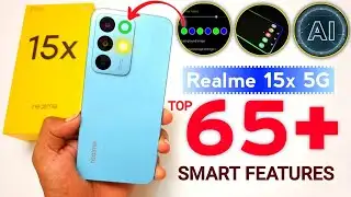 Realme 15x 5G Tips and Tricks Hidden Features | 65+ Smart Features!