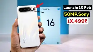 Realme 16 5G Is Officially Here - Hands On Video!