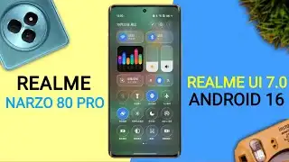 Realme Narzo 80 Pro Realme Ui 7.0 Update - 25+ Hidden Features | Android 16 New Update