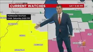 RealTime Weather: Tracking Strong Storms Headed Toward Chicago