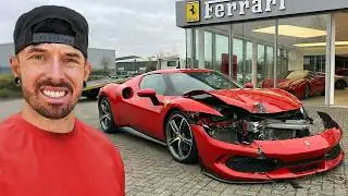 REBUILDING A $330,000 WRECKED FERRARI 296