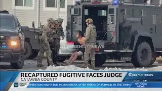 Recaptured fugitive faces judge