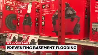 Recent rain creating basement flooding concerns