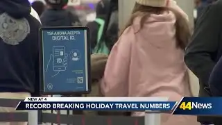 Record-breaking holiday travelers this year