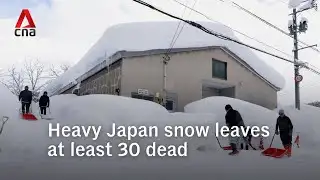 Record-breaking snowfall causes devastation in Japan, leaving dozens dead and injured
