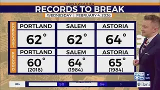 Record-breaking warmth possible in the PNW