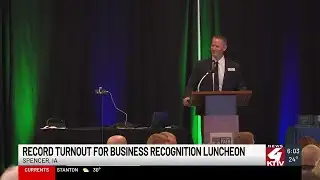 Record crowd celebrates northwest Iowa business success - clipped version