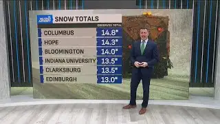 Record snowfall brings bitter air for the workweek