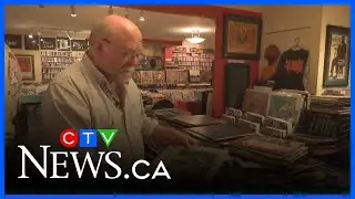 Record store owner meets Paul McCartney