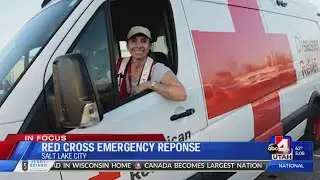 Red Cross Emergency Response Vehicle