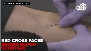 Red Cross urges donors as the face 