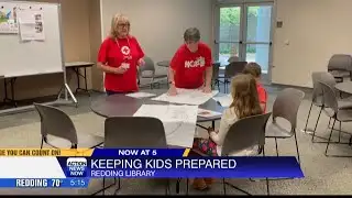 Red Cross volunteers teach kids emergency preparedness