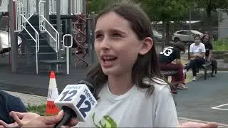 Red Hook students rally for public housing justice