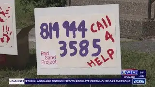 Red Sand Project raises awareness about human trafficking