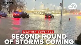 Redding prepares for more storms after floods kill 1 during first round heavy rain during weekend