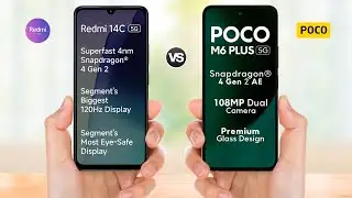Redmi 14c 5g vs Poco M6 Plus 5g || Full Comparison