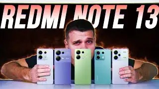 Розпаковка Redmi Note 13 від 4G до Pro+ 5G 🔥 Гайд по серії: Всі Мінуси та Плюси. Чи варто купувати?