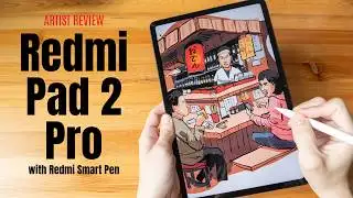 Redmi Pad 2 Pro (artist review): Good tablet, several pen issues