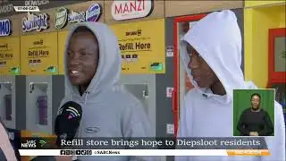 Refill store brings hope to Diepsloot residents