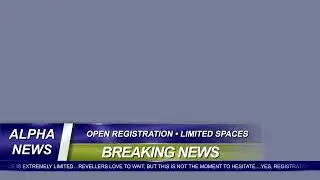 Registration Still Open NEWS