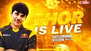 REGULAR STREAMER IS BACK | BGMI CUSTOM ROOM LIVE STREAM | JOIN WITH TEAMCODE | STREAM WITH TRS THOR