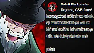 REJOICE, GUTS & BLACKPOWDER!