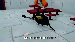 RELEASE THE 💦💦💦. AI sponge rehydrated clip #aisponge #aispongerehydrated