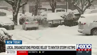 Relief efforts continue for those impacted by winter storm