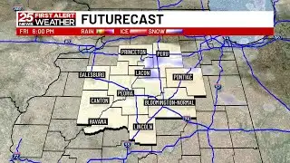 Remaining cold with a few light snow chances ahead