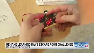 Remake Learning Days hosts escape room challenge at Milton Middle School