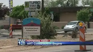 Reminder: ART construction begins Monday