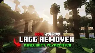 🔥 Remove All Lag in Minecraft PE/Patch | Vibrant Visuals Crash Fix (100% Working)