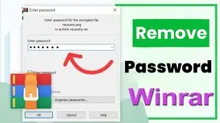REMOVE PASSWORD FROM WINRAR FILES (2025)