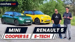 RENAULT 5 E-Tech - MINI Cooper S E | Electric Comparison / Test / Review in Spanish