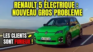 RENAULT 5 ÉLECTRIQUE : NOUVEAU GROS PROBLÈME !