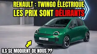 RENAULT A PÉTÉ LES PLOMB : LA TWINGO ÉLECTRIQUE EST BEAUCOUP TROP CHÈRE !