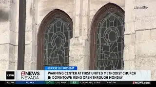Reno First United Methodist Church opened warming center