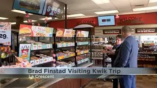 Rep. Brad Finstad tours La Crescent Kwik Trip