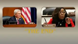 Rep. Crockett Asks James Comer ONE Question About His Shell Company - He