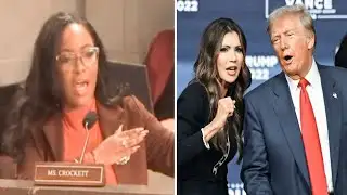 Rep. Jasmine Crockett Heatedly Mocks Trump Administration, Kash Patel, and Kristi Noem