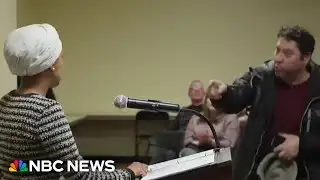 Rep. Omar sprayed with unknown substance during town hall