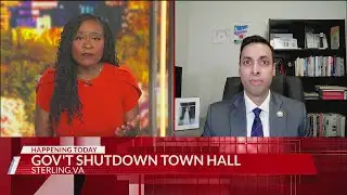 Rep. Suhas Subramanyam Hosts Town Hall on Government Shutdown