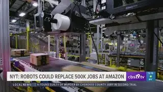 REPORT: Robots could replace 500k jobs at Amazon facilities