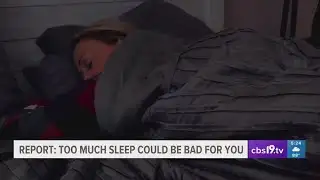 Report: Too much sleep could be bad for you